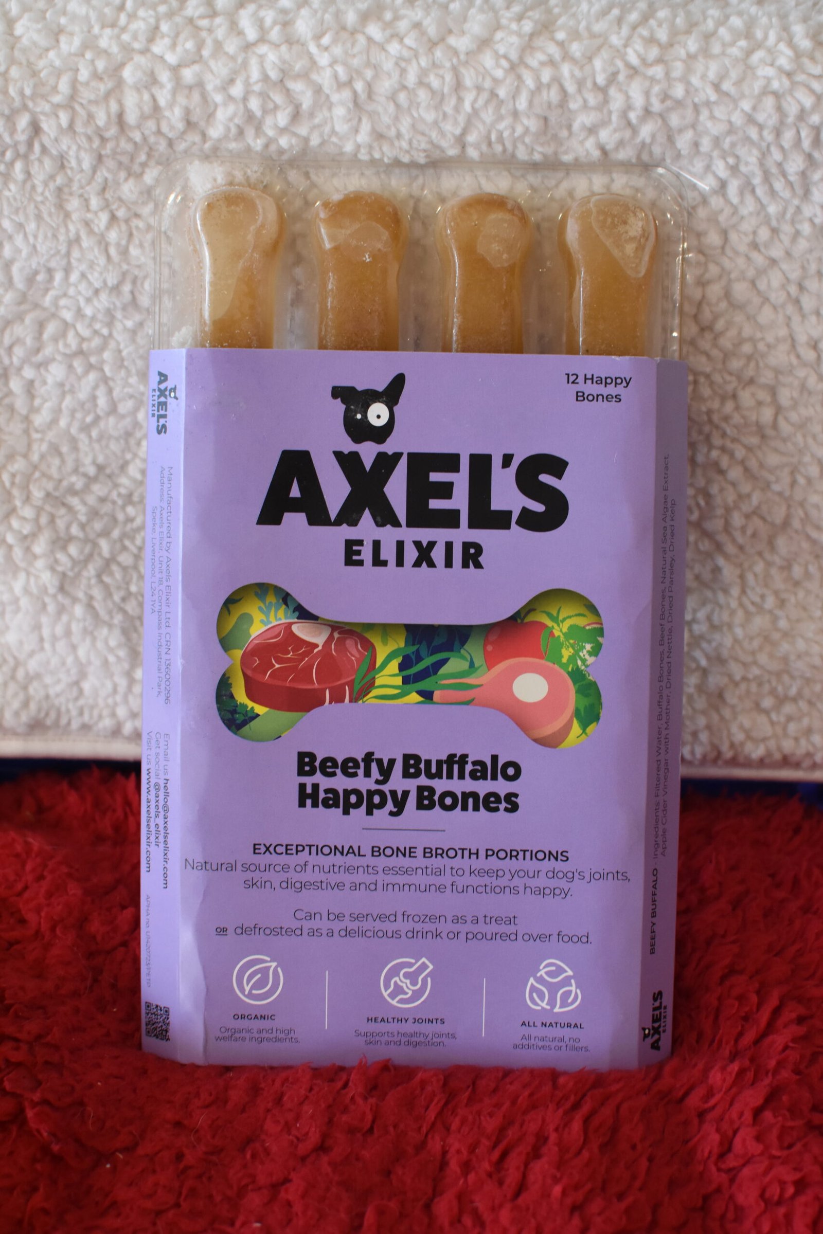Axels Elixir Treats - Beefy Buffalo