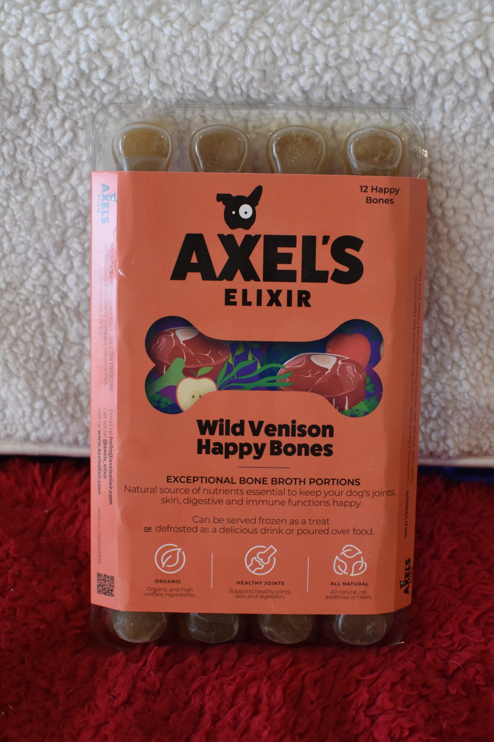 Axels Elixir Treats - Wild Venison
