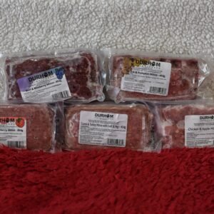 Durham Beef & Blueberry Duck & Pumpkin Turkey & Strawberry Goose & Turkey with Fruit & Veg Chicken & Apple