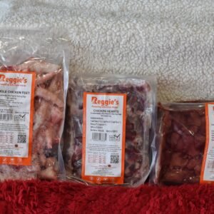 Reggies Whole Chicken Feet Chicken Hearts Chicken Livers