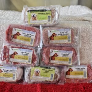 Southcliffe White Fish Three Bird Feast Surf & Turf Beef Mince Duck Mince Turkey & Pheasant Salmon & Tripe Chicken Mince